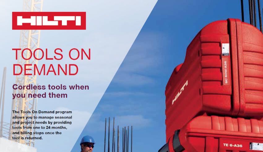 Hilti tools on demand