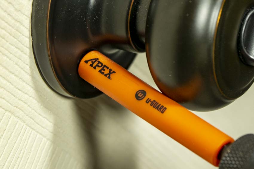 Apex u-Guard Door Handle Installation