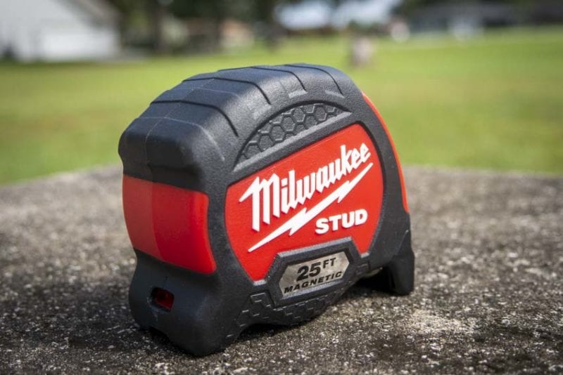Milwaukee Wide Blade Tape Measures Have Longer Standout