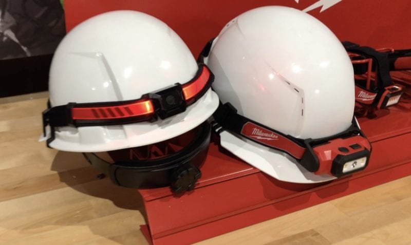 Milwaukee USB Rechargeable 360 Degree VIS Hard Hat Headlamp