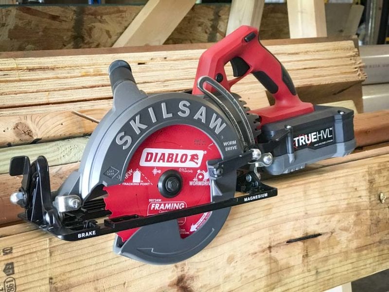 Skilsaw Cordless Worm Drive Circular Saw