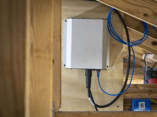 Hunter Industrial XP Fan control panel