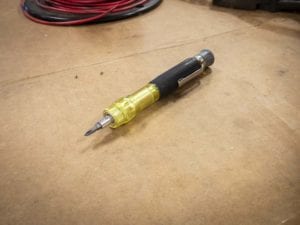 Klein 4-in-1 pocket screwdriver short