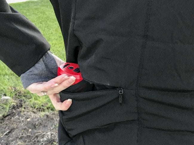 Milwaukee Women's Heated Softshell Jacket 232B-21S Battery Pocket