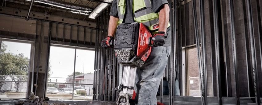 Milwaukee MX FUEL Breaker demo hammer