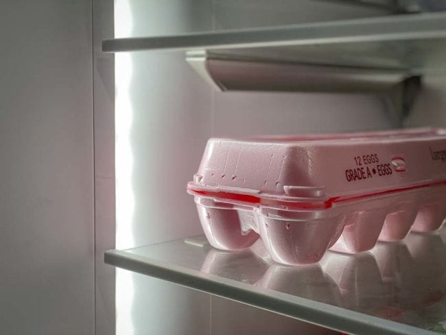 Bosch B36CL80ENS fridge LED lighting