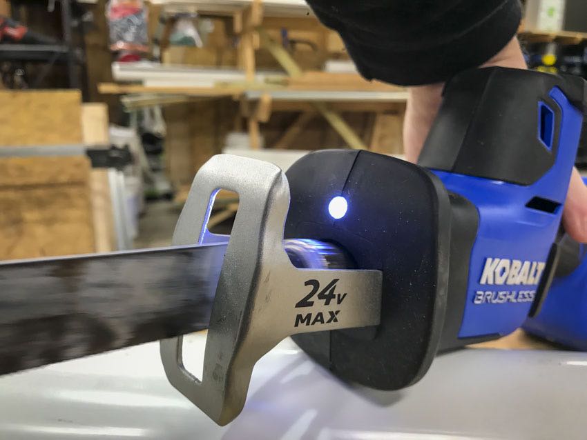 Kobalt 24V One-Hand Recip Saw