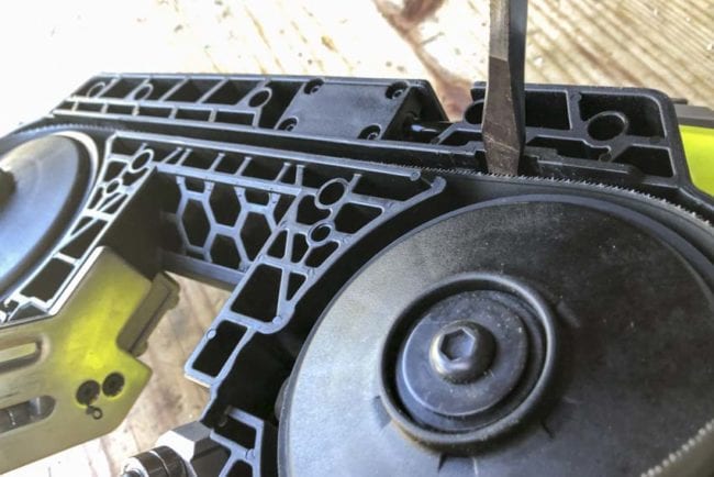 Ryobi 18V One+ Cordless Band Saw P590 Blade Change