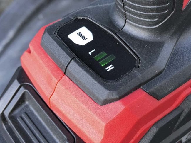 Skil PWRCore 12 Brushless Impact Wrench Speed Control