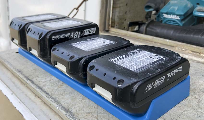 48 Tools Battery Holder | Power Tool Battery Storage