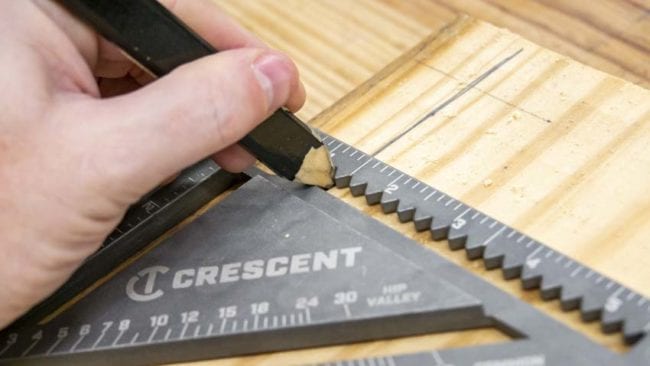 Crescent Lufkin Extendable Square and Layout Tool EX6 Scribing