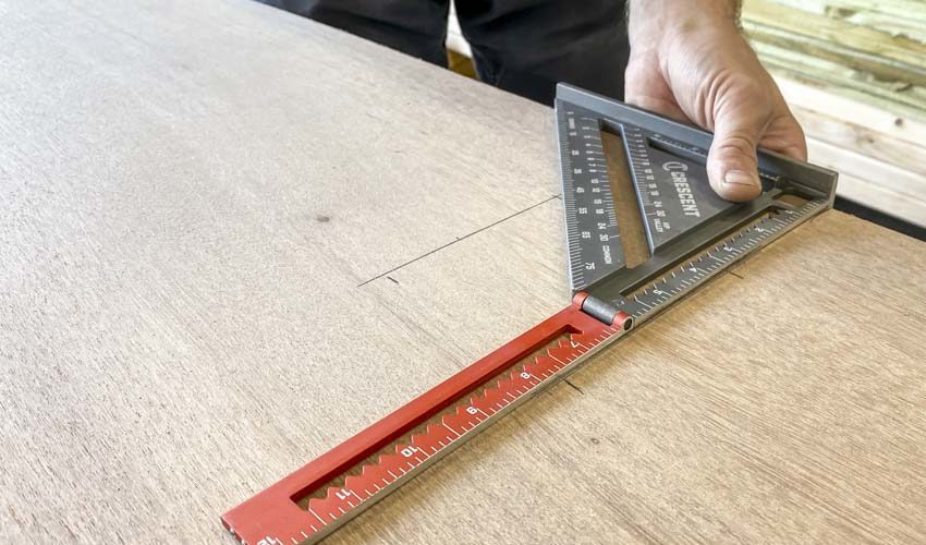 Crescent Lufkin Extendable Square and Layout Tool EX6