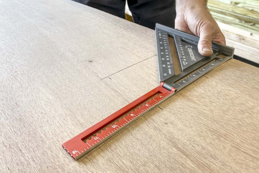 Crescent Lufkin Extendable Square and Layout Tool EX6