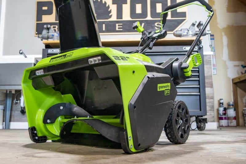 Greenworks Pro 60V 22-Inch Snow Blower Intake