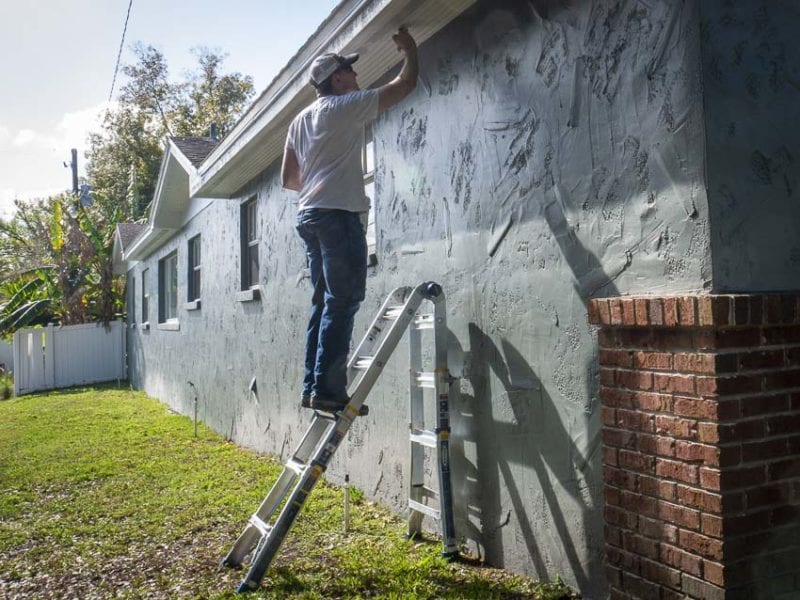 Werner Multi-Position Pro Ladder wall