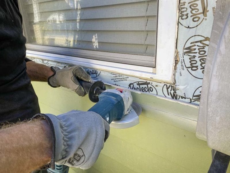 replace exterior window trim