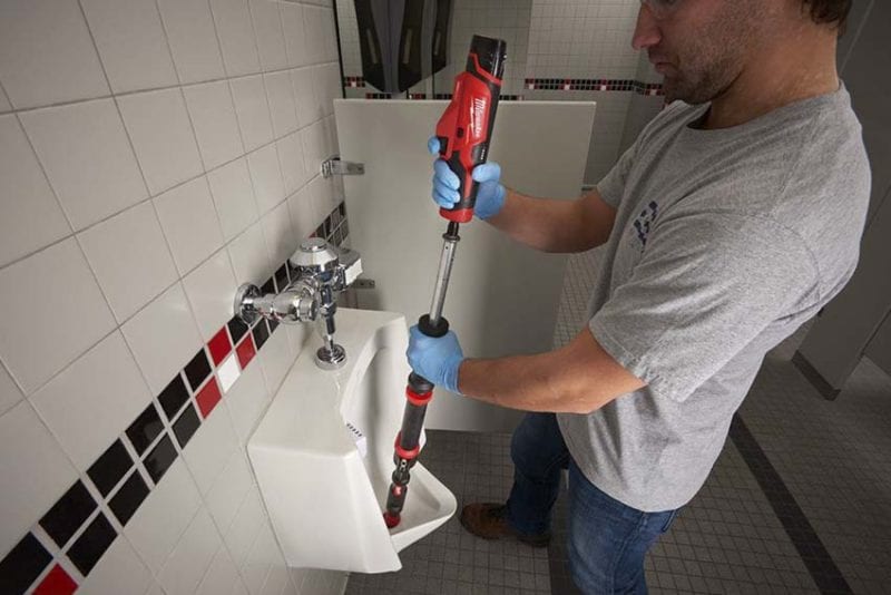 Cordless Drain Clearing Tools - Milwaukee M12 Trapsnake