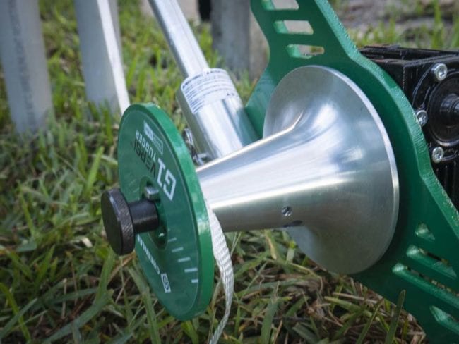 mule tape between capstan and wall