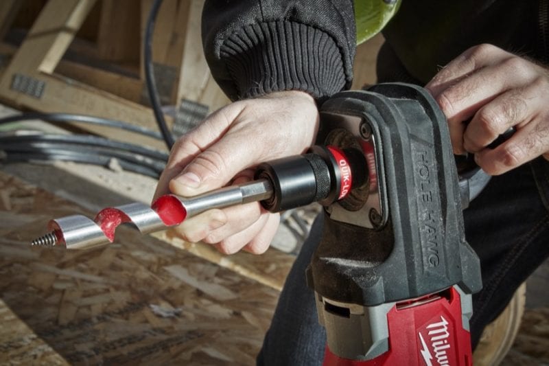 Milwaukee 2808-20 Hole Hawg Quik-Lok Milwaukee M18 2808-20 Hole Hawg Quik-Lok right angle drill