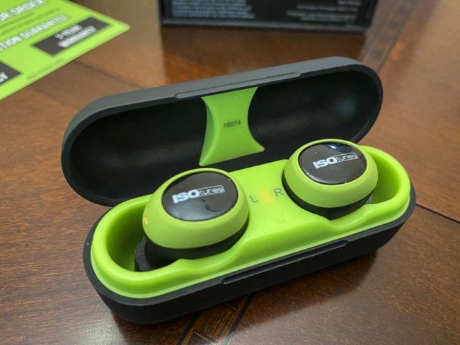 ISOtunes Free wireless earphones case
