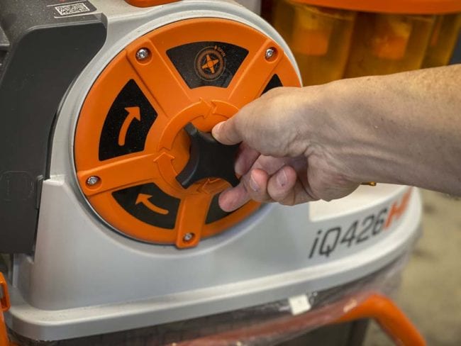 iQ Power Tools iQ426HEPA rotating Durabond filter