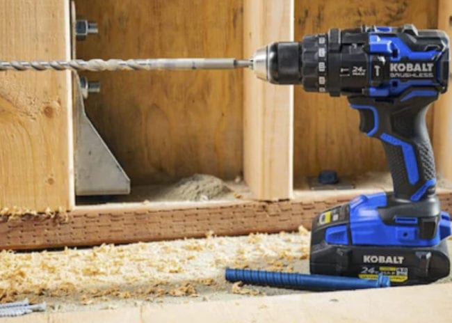 Kobalt XTR 24V drill
