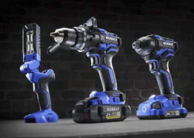 Kobalt XTR 24V Tools