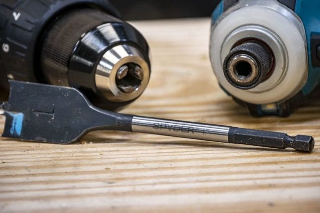 Spyder Stinger spade bit