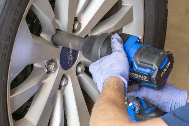 Kobalt 24V Max XTR High-Torque Impact Wrench Lugnuts