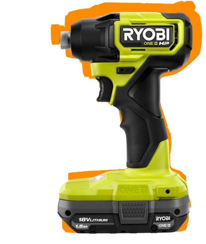 Ryobi HP brushless impact size difference