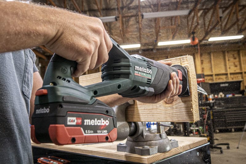 Metabo 18V Brushless Reciprocating Saw Review SSE 18 LTX BL