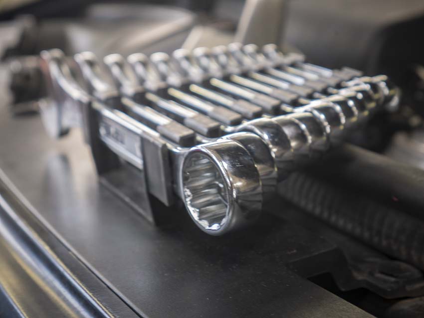 Wurth 12-point metric wrench set