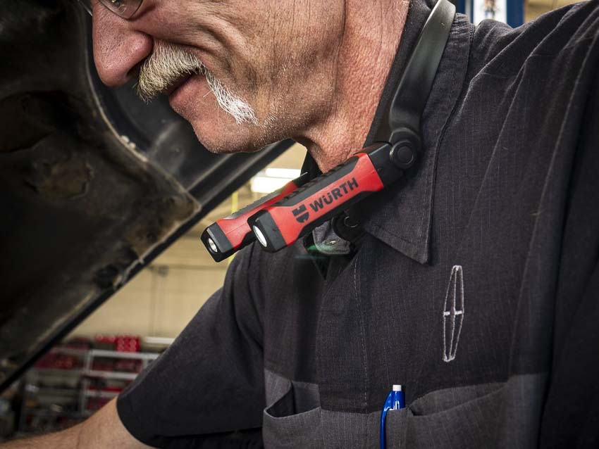 Wurth Hands-Free LED Dual Work Light