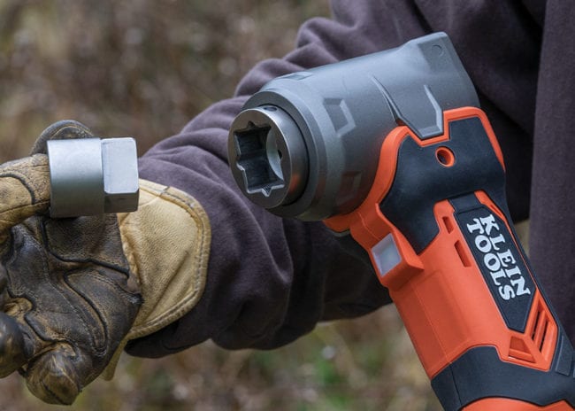 Klein 90-Degree Impact Wrench BAT20LW