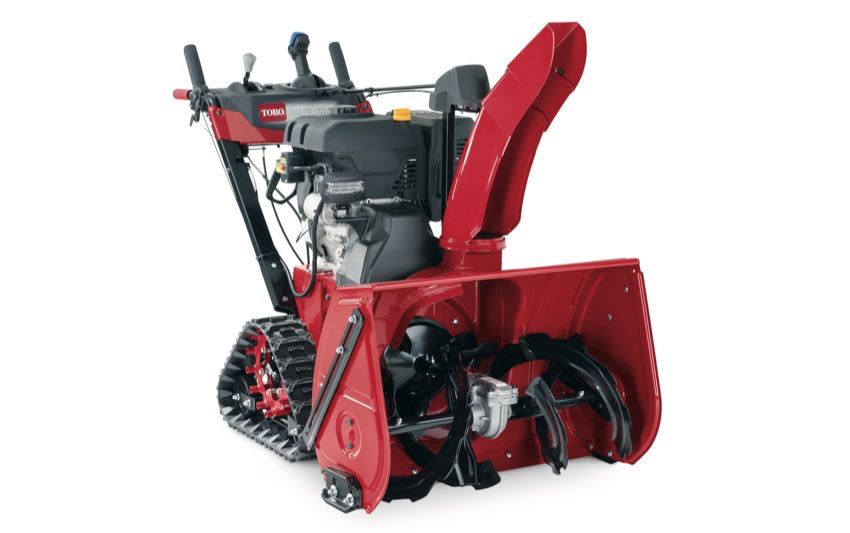 Toro Power TRX HD Snowblowers with Tank Treads