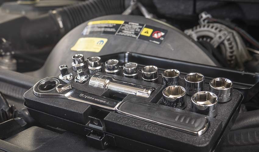 Wurth Zebra Pass-Through Reversible Ratchet Set 07131300