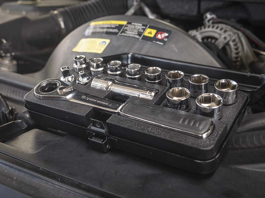 Wurth Zebra Pass-Through Reversible Ratchet Set 07131300