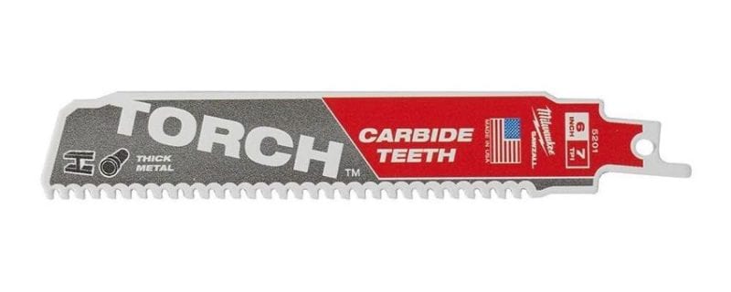 Carbide SawZall blade