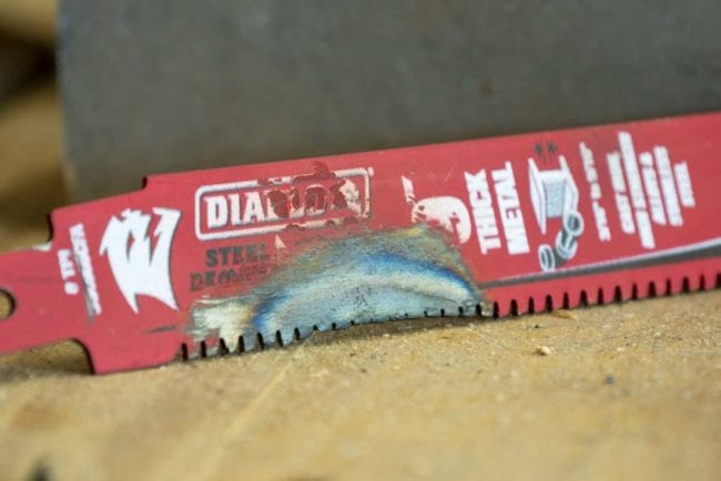 Diablo Steel Demon Amped Carbide Thick Metal Reciprocating Saw Blade