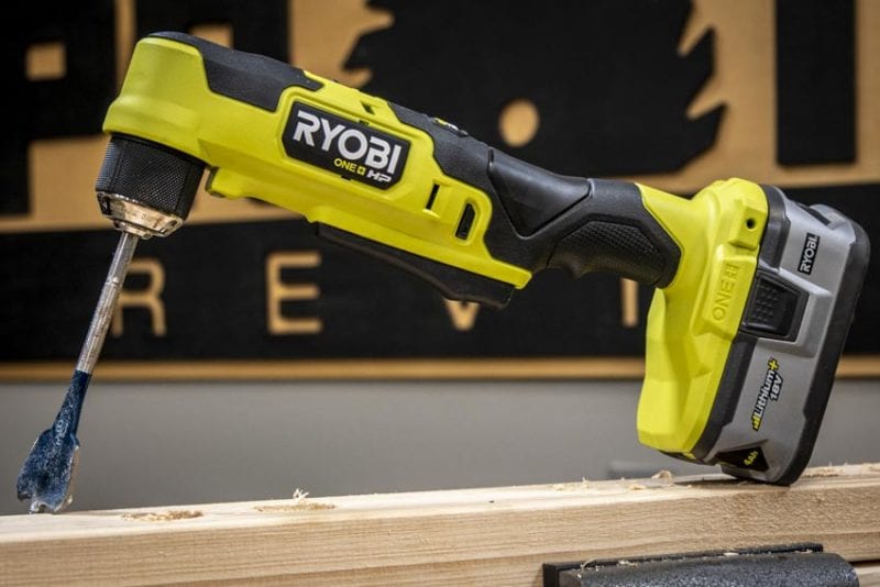 Ryobi 18V One+ HP Compact Brushless 3/8-Inch Right Angle Drill Review PSBRA02B