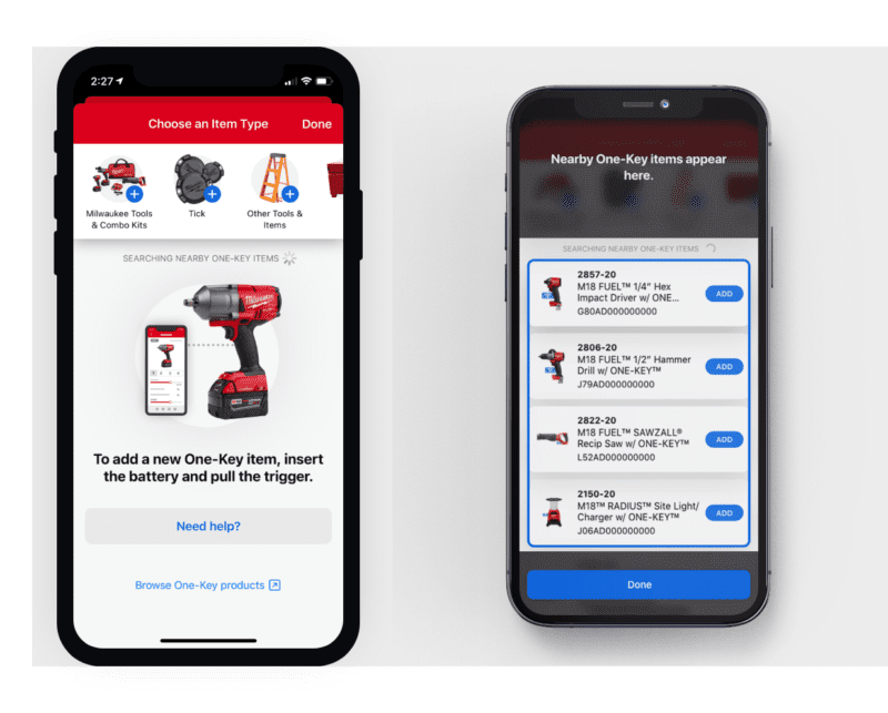 add multiple tools at same time