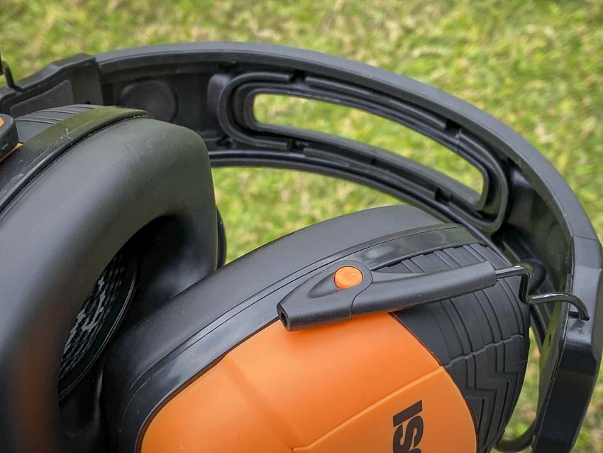 underside of ISOtunes Link headband