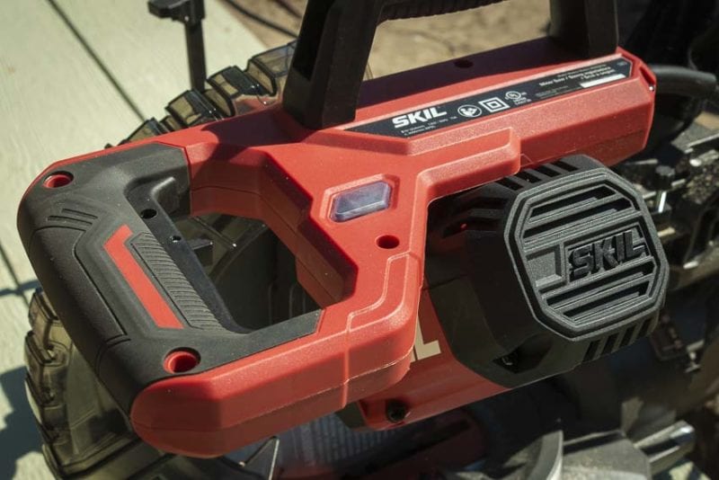 ergonomic handle and motor