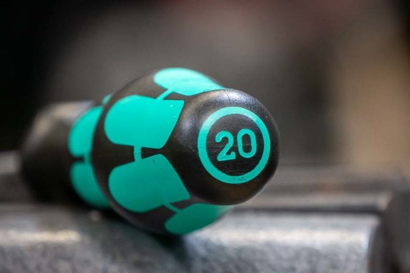 Wera Kraftform Series 300 Screwdriver Set Take it Easy Markings