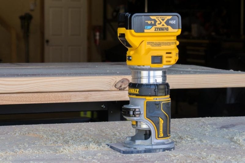 DeWalt 20V Max XR Cordless Router Profile