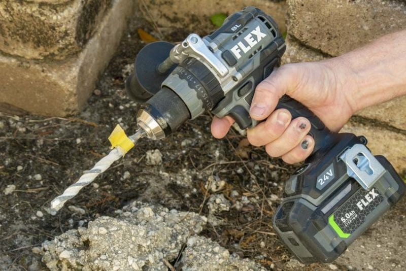 Flex 24V Hammer Drill with Turbo FX1271T