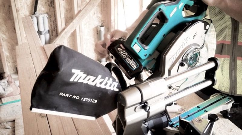 Makita 40V cordless miter saw