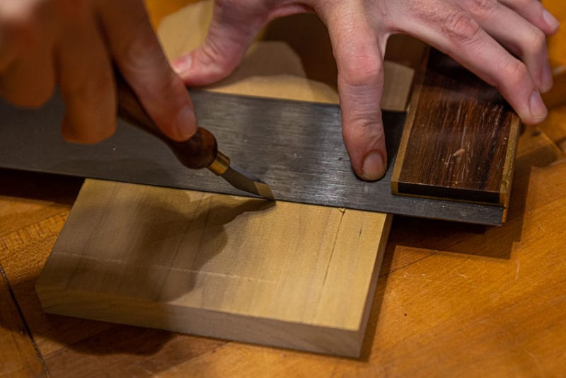 Marking Knike for measuring