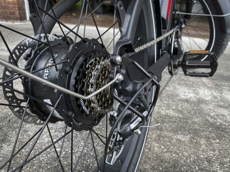 Shimano 7-speed derailleur