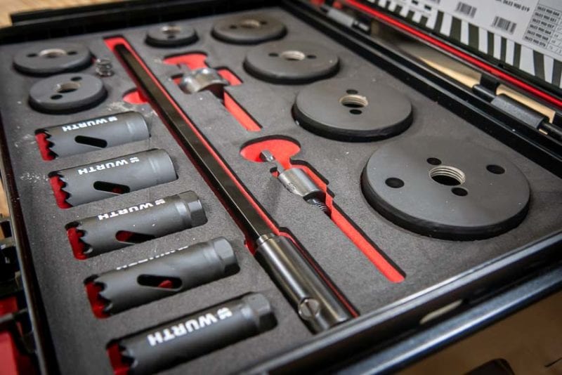 Wurth Bi-Metal Hole Saw Kit